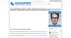 Desktop Screenshot of mascoprint.co.uk
