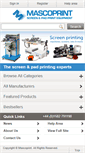 Mobile Screenshot of mascoprint.co.uk